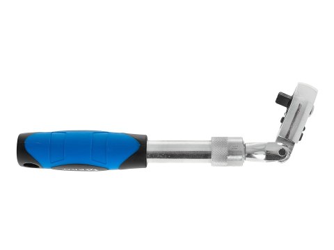 Grzechotka łamana teleskopowa 1/4" 210-278mm 72T CrV Geko