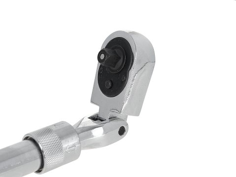 Grzechotka łamana teleskopowa 1/4" 210-278mm 72T CrV Geko