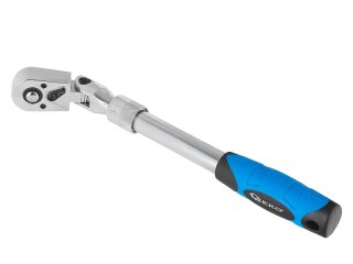 Grzechotka łamana teleskopowa 3/8" 285-375mm 72T CrV Geko