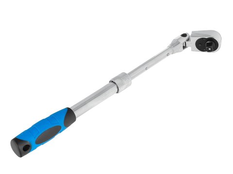 Grzechotka łamana teleskopowa 3/8" 285-375mm 72T CrV Geko