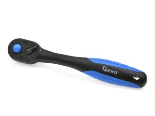 Grzechotka powlekana wygięta 1/2" 72T (6/36) Geko