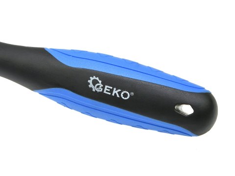 Grzechotka powlekana wygięta 1/2" 72T (6/36) Geko