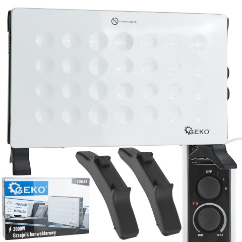 Grzejnik konwektorowy MODERN-ELEGANT 2kW (1) Geko