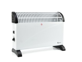 Grzejnik konwektorowy biały z termostatem 2000W (1) Geko