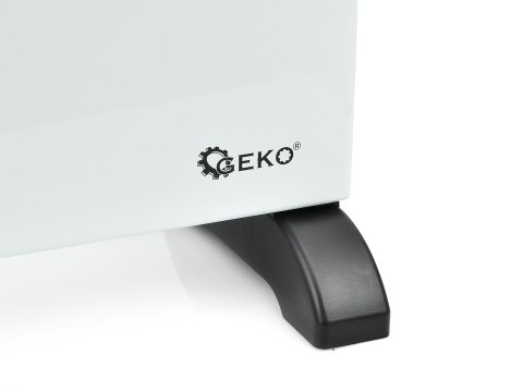 Grzejnik konwektorowy biały z termostatem 2000W (1) Geko