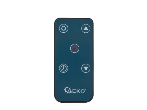 Grzejnik konwektorowy szklany biały z LCD, pilotem sterowania i WiFi 2500W (1) Geko