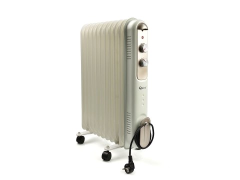 Grzejnik olejowy z regulacją i termostatem 11 żeber 2500W B14 (1) Geko
