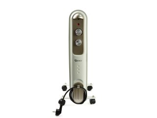 Grzejnik olejowy z regulacją i termostatem 11 żeber 2500W B14 (1) Geko