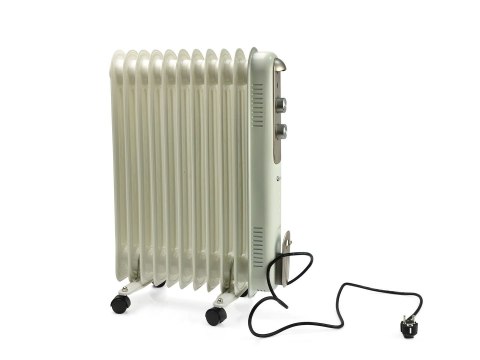 Grzejnik olejowy z regulacją i termostatem 11 żeber 2500W B14 (1) Geko