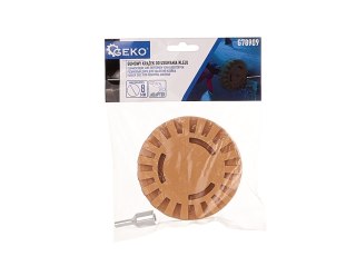 Gumowy krążek do usuwania kleju adapter (karbowany) Geko