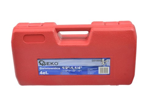 Gwintownica 4 el. 1/2"-1,1/4" (4) Geko