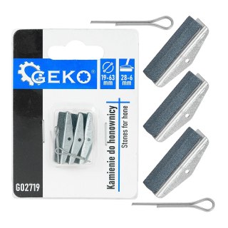 Kamienie do honownicy cylindrów 19-63mm (50/200) Geko