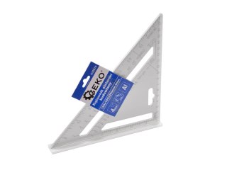 Kątownik stolarski budowlany 185mmx185x260mm 4mm z stopką (36/72) Geko