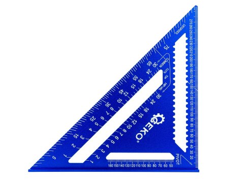 Kątownik stolarski budowlany 300mmx300x430mm 4mm (40) Geko