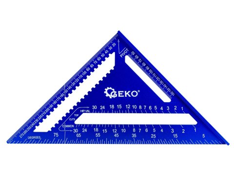 Kątownik stolarski budowlany 300mmx300x430mm 4mm (40) Geko