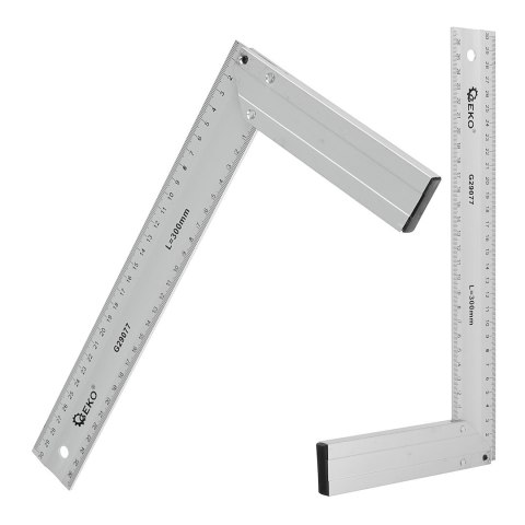 Kątownik stolarski budowlany 300mm ALU (60) Geko