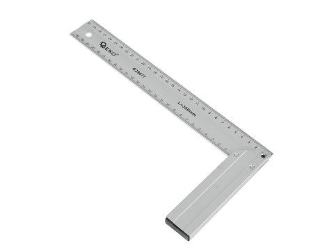 Kątownik stolarski budowlany 300mm ALU (60) Geko