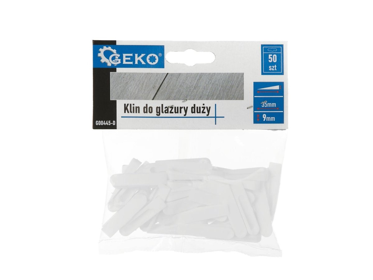 Klin do glazury duży - 9,0mm - op.50szt Geko