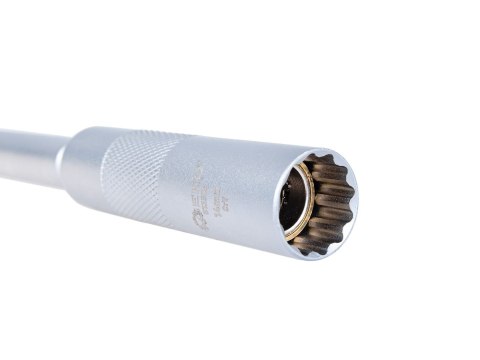 Klucz cienkościenny z przegubem do świec 14mm 3/8" CrV Geko