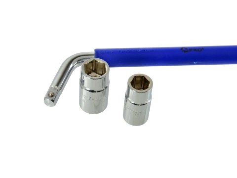 Klucz do kół wysuwany wzmacniany 17x19mm 21x23mm Geko