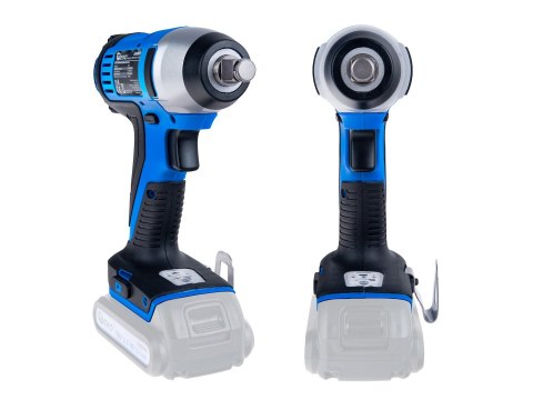 Klucz udarowy akumulatorowy 18V Li-ion 1/2" (4) Geko