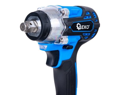 Klucz udarowy akumulatorowy bezszczotkowy 350Nm 2x3.0Ah 21V - zestaw XXL (5) Geko