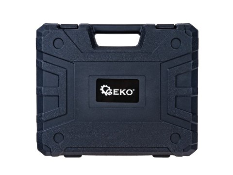 Klucz udarowy akumulatorowy bezszczotkowy 350Nm 2x3.0Ah 21V - zestaw XXL (5) Geko