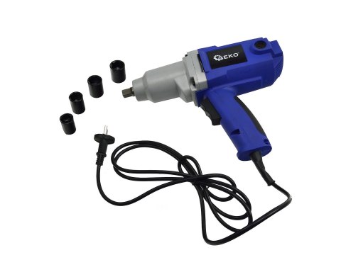 Klucz udarowy elektryczny 1/2" nasadki(5) Geko