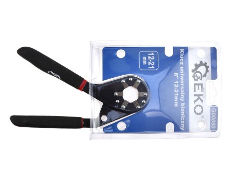 Klucz uniwersalny bioniczny 8" 12-21mm (50) Geko