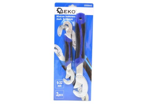 Klucze hakowe 2szt. 9-32mm (20) Geko