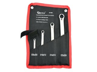Klucze polerowane Oczkowe-Torx 4el.E6-E24(40) Geko