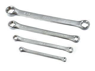 Klucze polerowane Oczkowe-Torx 4el.E6-E24(40) Geko