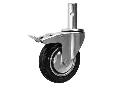 Koło do rusztowania z hamulcem 160mm 125kg (12) Geko