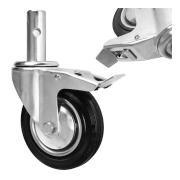 Koło do rusztowania z hamulcem 160mm 125kg (12) Geko