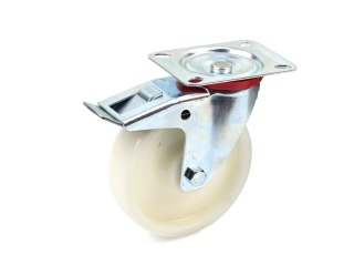 Koło obrotowe z hamulcem 125mm PP (25) Geko