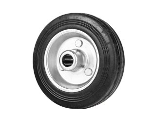 Koło stalowo gumowe 100mm 60kg (80) Geko
