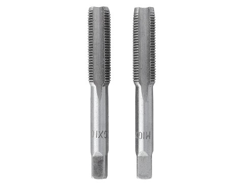 Komplet gwintowników drobnozwojnych ręcznych M10 x 1,0mm 2szt. (100/200) Geko