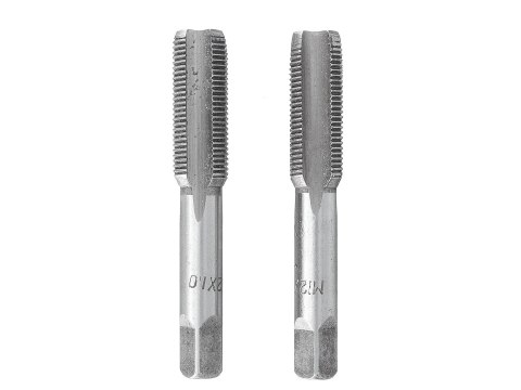 Komplet gwintowników drobnozwojnych ręcznych M12 x 1,0mm 2szt. (50/100) Geko
