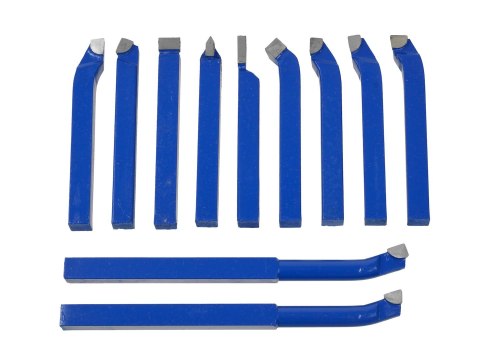 Komplet noży tokarskich 11szt. 10x10mm (24) Geko