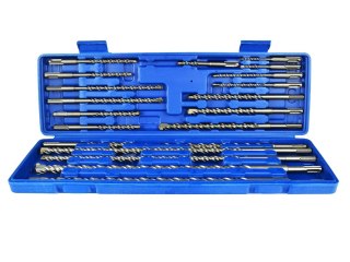 Komplet wierteł SDS PLUS 5-20mm 20szt(6/10) Geko