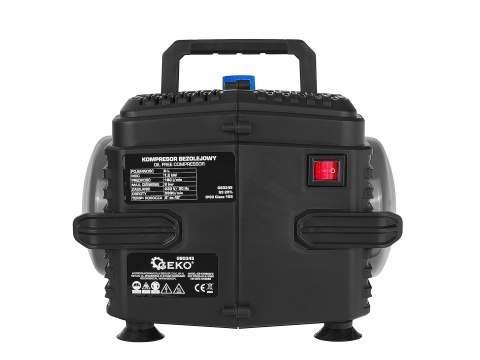 Kompresor bezolejowy 6L 8 BAR (1) Geko
