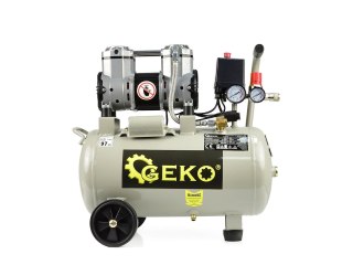 Kompresor bezolejowy dwutłokowy 24L 980W (1) Geko