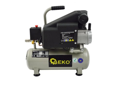 Kompresor olejowy 8L /mobilny/ (1) Geko