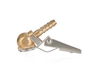Końcówka do pompowania kół - mosiężna na zatrzask 8mm (25/250) Geko
