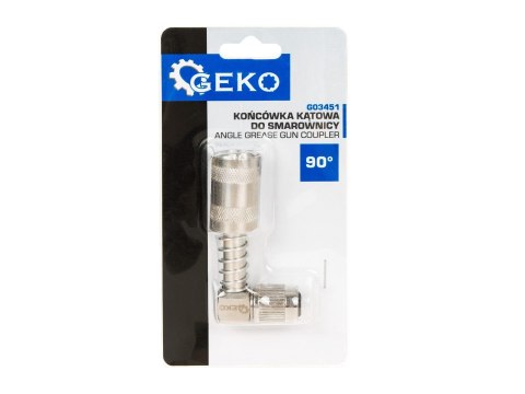 Końcówka kątowa do smarownicy 90° 1/8" (100) Geko