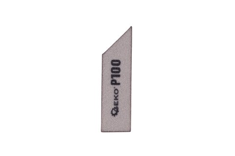 Kostka ścierna skośna 125x90x25mm P100 Geko
