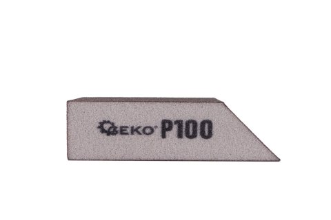Kostka ścierna skośna 125x90x25mm P100 Geko