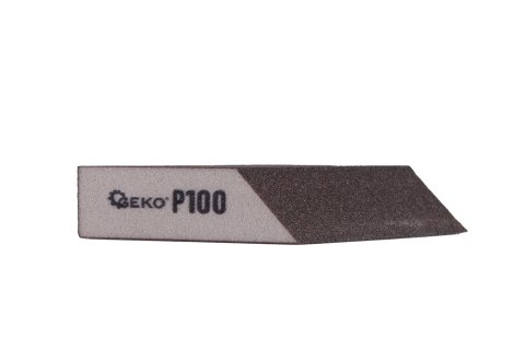 Kostka ścierna skośna 125x90x25mm P100 Geko