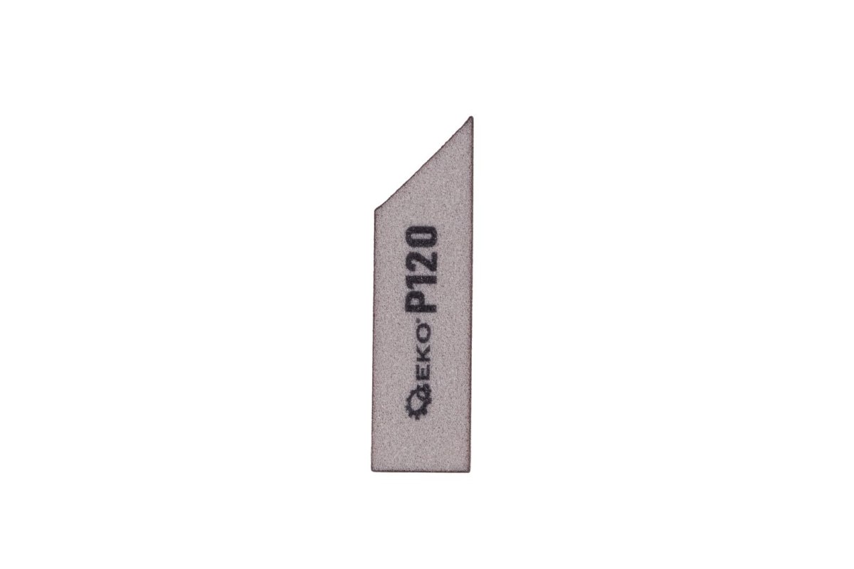 Kostka ścierna skośna 125x90x25mm P120 Geko