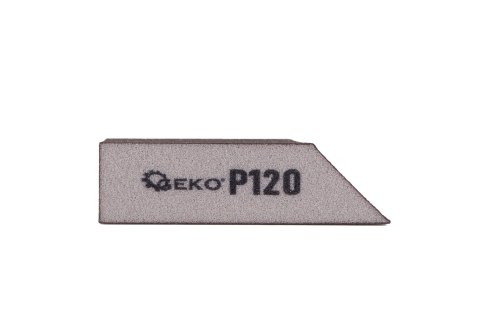 Kostka ścierna skośna 125x90x25mm P120 Geko
